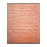 Bober Multi Size Blush Hand Knotted Handmade wool Plain Solid Minimalist Modern Area Rug